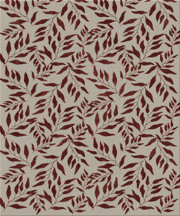 Anna-Veda 13184-branches au vent - handgefertigter Teppich,  getuftet (Indien), 24x24 5ply Qualität